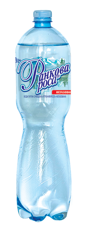 Вода ''Ранкова роса'' 1,5л негазована